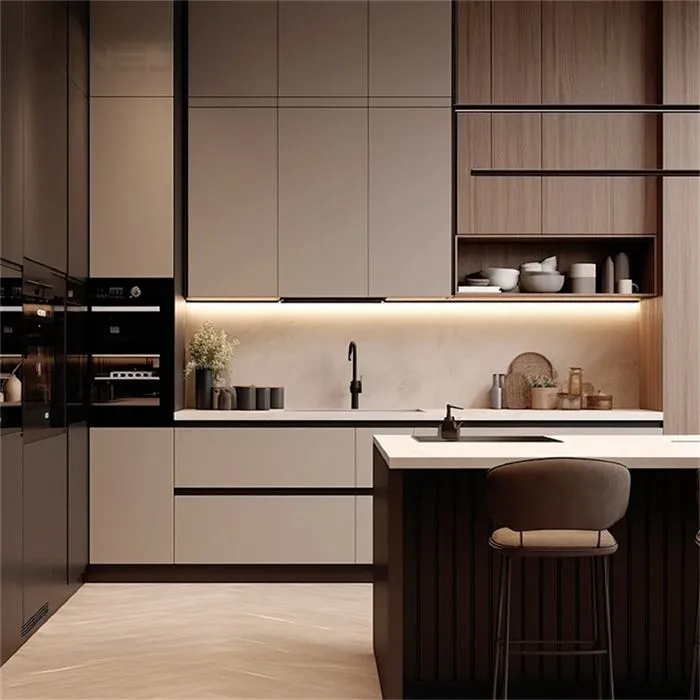 Mid Century Style Kitchen Cabinets